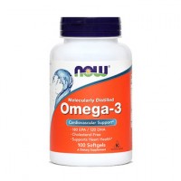 Omega 3 kapsule, NOW (100 kapsul)
