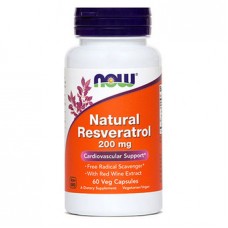 Resveratrol 200 mg NOW, kapsule (60 kapsul)