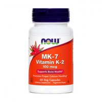 Vitamin K-2 (MK7) 100 µg NOW, kapsule (60 kapsul)