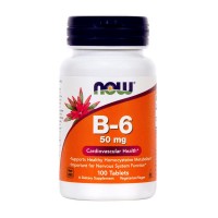 Vitamin B-6 50 mg NOW, tablete (100 tablet)