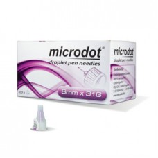 Microdot, igla za inzulinska peresa 6 mm (100 igel)